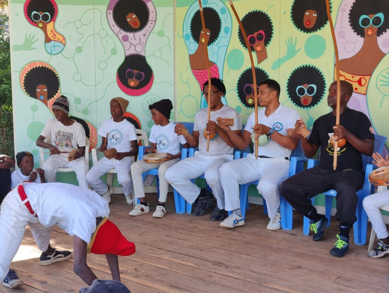 Workshops and community circle in Nairobi