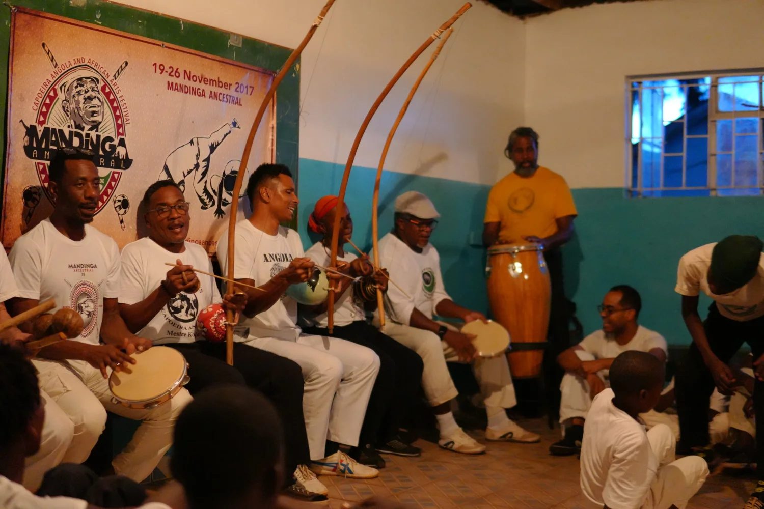 Capoeira roda at Mandinga Ancestral